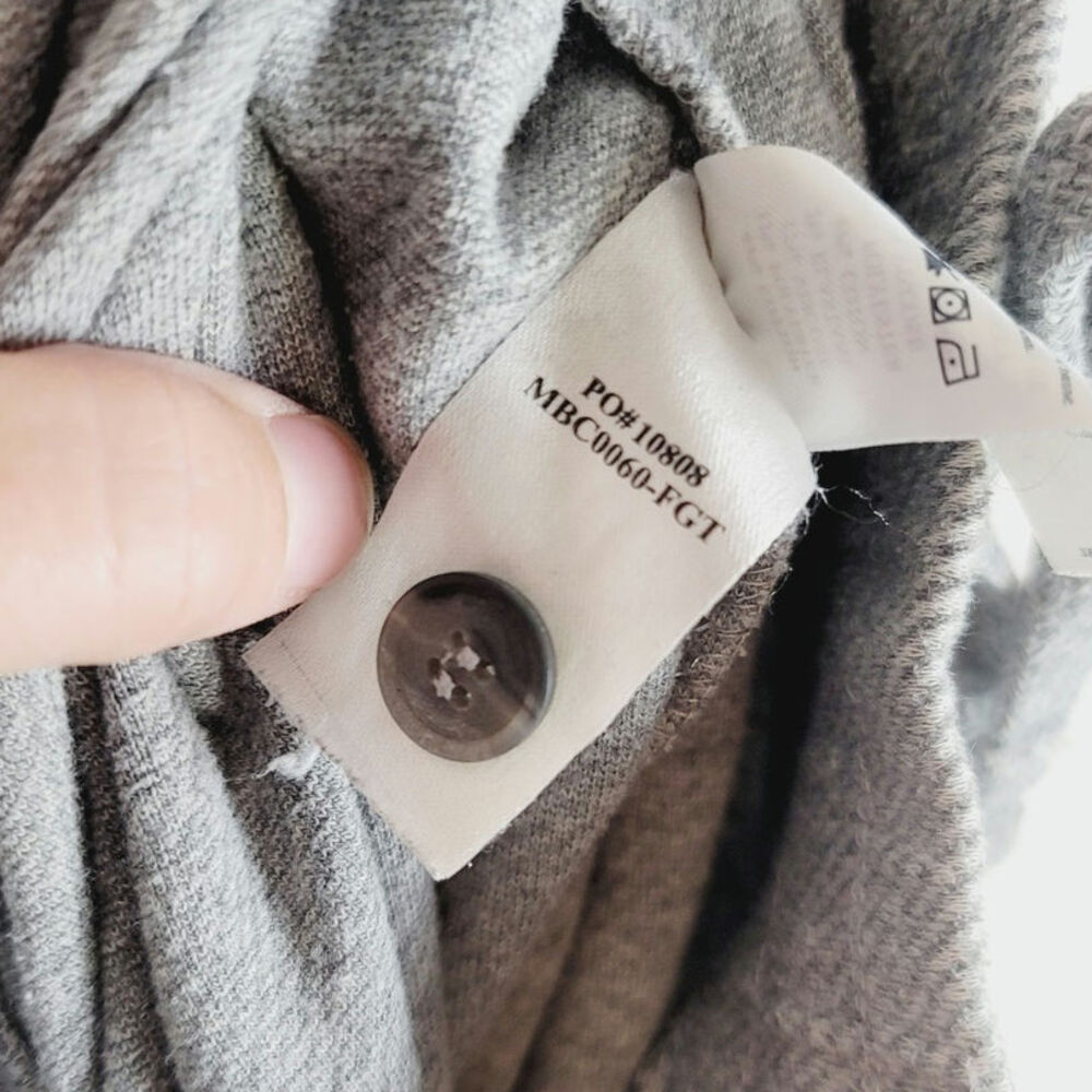 Faherty Whitewater Sweatpant In Grey Shell Loop, Sz Medium - Picture 11 of 16